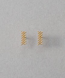 K18YG リボン ピアス（ピアス（両耳用））｜ete（エテ）のファッション