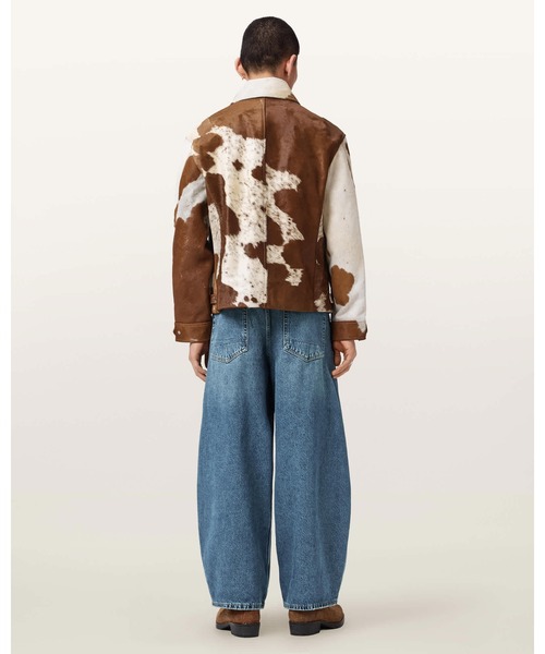 ALLSAINTS（オールセインツ）の「BARREL SLOUCH DENIM JEANS | BARREL SLOUCH デニム ジーンズ（デニムパンツ・メンズ・インディゴブルー・31/30/32/28）」の10枚目の写真