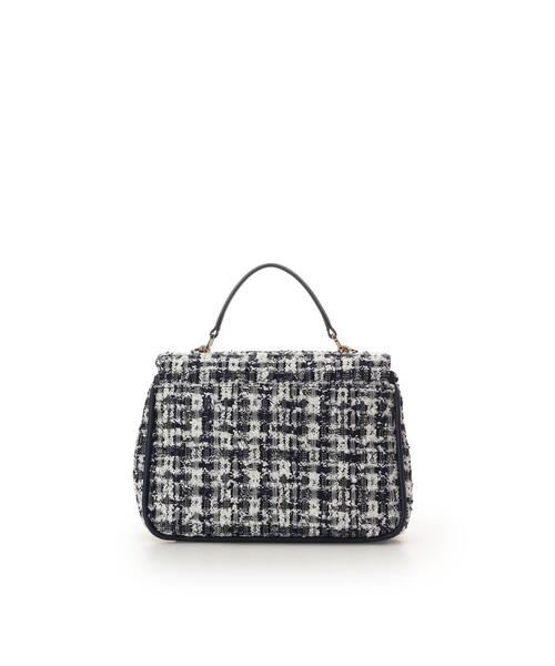 Samantha Thavasa(サマンサタバサ)の「オリジナル金具ツイード ワンハンドルバッグ(ハンドバッグ・レディース・ネイビー/ピンク・FREE)」の10枚目の写真