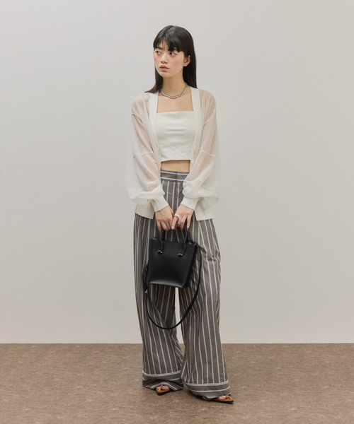 ADAM ET ROPE'（アダムエロペ）の「バックストラップフラットサンダル（サンダル・レディース・ブラック/レッド/キャメル・24/23.5/23/24.5）」の6枚目の写真