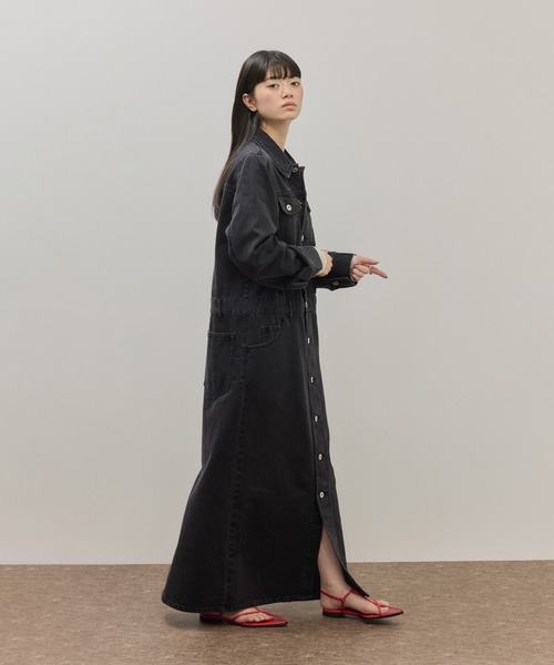 ADAM ET ROPE'（アダムエロペ）の「バックストラップフラットサンダル（サンダル・レディース・ブラック/レッド/キャメル・24/23.5/23/24.5）」の7枚目の写真