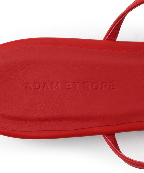 ADAM ET ROPE'（アダムエロペ）の「バックストラップフラットサンダル（サンダル・レディース・ブラック/レッド/キャメル・24/23.5/23/24.5）」の20枚目の写真