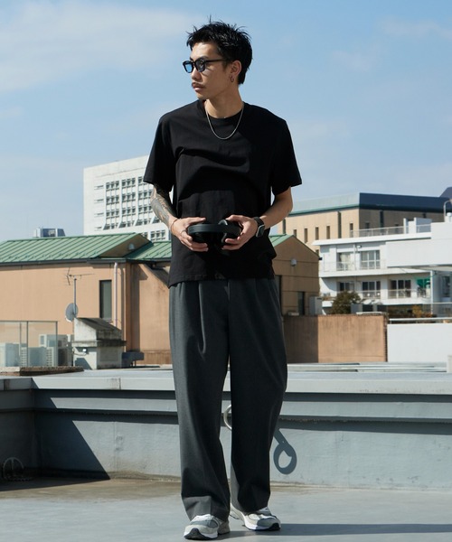 Levi's（リーバイス）の「LEVI'S/リーバイス SLIM 2PK CREWNECK 1 2パック Tシャツ 半袖 クルーネック 2026年春夏（Tシャツ/カットソー・メンズ・ブラック/ホワイト・M/L/XL/S）」の20枚目の写真