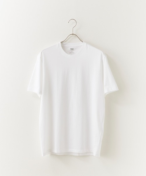 Levi's（リーバイス）の「LEVI'S/リーバイス SLIM 2PK CREWNECK 1 2パック Tシャツ 半袖 クルーネック 2026年春夏（Tシャツ/カットソー・メンズ・ブラック/ホワイト・M/L/XL/S）」の10枚目の写真