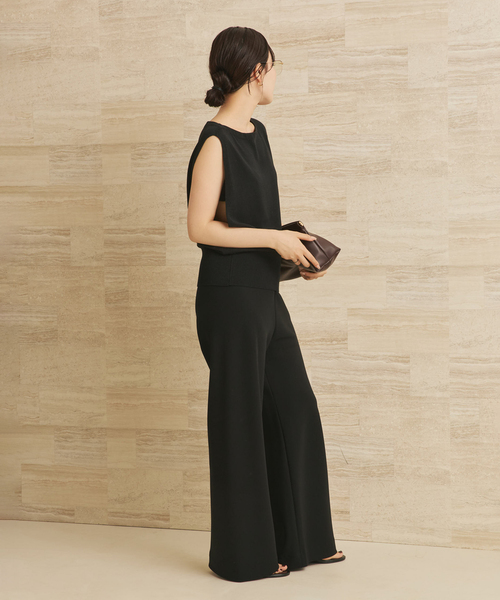 plage(プラージュ)の「Sabrina Neck ベスト(ベスト・レディース・ブラック/グレー・FREE)」の18枚目の写真