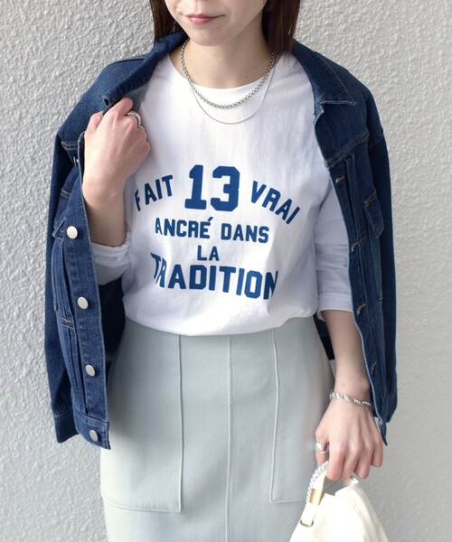 専用ページ SHIPS Colors:〈洗濯機可能〉26SS フロッキー ロゴ TEE（ロンT）（T