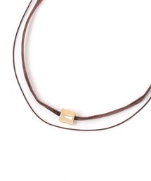 studio CLIP（スタディオクリップ）の「コード2連チョーカー（チョーカー）」