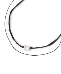 studio CLIP（スタディオクリップ）の「コード2連チョーカー（チョーカー）」