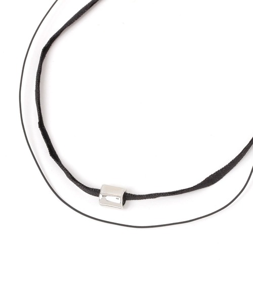 studio CLIP(スタディオクリップ)の「コード2連チョーカー(チョーカー・レディース・その他2/その他1・FREE)」の2枚目の写真