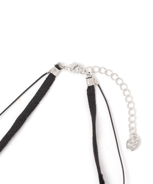 studio CLIP(スタディオクリップ)の「コード2連チョーカー(チョーカー・レディース・その他2/その他1・FREE)」の4枚目の写真