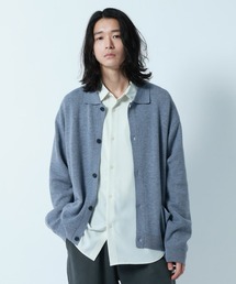 RAGEBLUE | 【Washable】Knit Shirt Cardigan/ニットシャツカーデ(ニット/セーター)