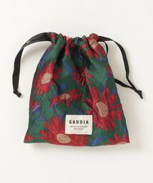 Per sist ence（パーシエンス）の「モコモコフラワージャガード 巾着ポーチ（ポーチ）」