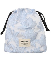 Per sist ence（パーシエンス）の「モコモコフラワージャガード 巾着ポーチ（ポーチ）」