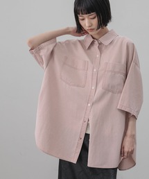 LOWRYS FARM | アソートデニムＢＩＧシャツＳＳ 638496(シャツ/ブラウス)