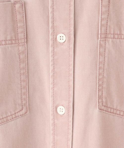 LOWRYS FARM（ローリーズファーム）の「アソートデニムＢＩＧシャツＳＳ 638496（シャツ/ブラウス・レディース・ブルー/ライトブルー/ピンク・FREE）」の21枚目の写真