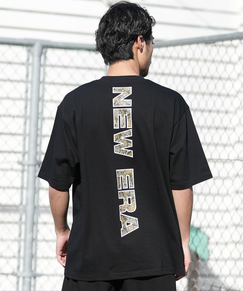 NEW ERA(ニューエラ)の「【ムラサキスポーツ別注】NEW ERA/ニューエラ 半袖 Tシャツ バックプリント 15159351/15159352/15159353(Tシャツ/カットソー・メンズ・ブラック/ストーン/ホワイト・L/M/XL)」の17枚目の写真