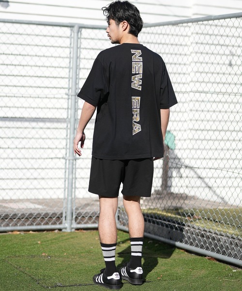 NEW ERA(ニューエラ)の「【ムラサキスポーツ別注】NEW ERA/ニューエラ 半袖 Tシャツ バックプリント 15159351/15159352/15159353(Tシャツ/カットソー・メンズ・ブラック/ストーン/ホワイト・L/M/XL)」の19枚目の写真
