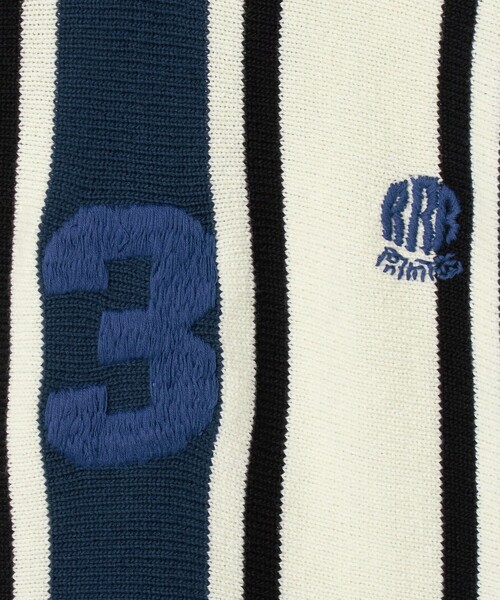 RICE NINE TEN(ライスナインテン)の「<RICE NINE TEN>ニット サッカー シャツ(ニット/セーター・メンズ・ライトブルー/ネイビー・1/2)」の10枚目の写真