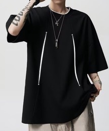 【26年春夏新作】ギミックメッシュフェイクレイヤードTシャツ
