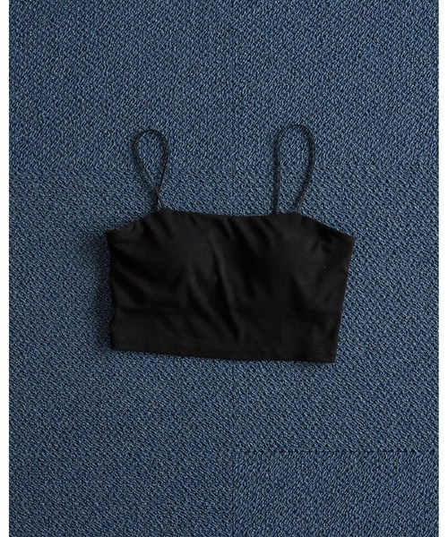 anuke（アンヌーク）の「Padin Half Camisole（キャミソール・レディース・ホワイト/ブラウン/ブラック・FREE）」の13枚目の写真