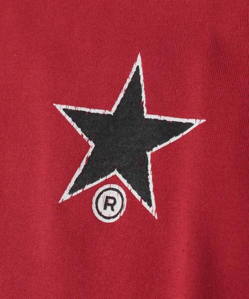 CONVERSE TOKYO（コンバーストウキョウ）の「CIRCLE FLOWER LOGO TEE（Tシャツ/カットソー・レディース・レッド/ホワイト/ブラック・SMALL/MEDIUM）」の10枚目の写真