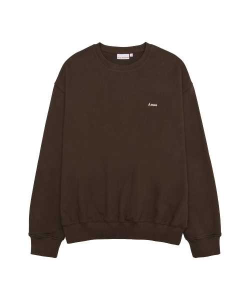 AMESWORLDWIDE（アメスワールドワイド）の「BASIC SMALL LOGO SWEATSHIRT BROWN（スウェット・レディース・その他・LARGE/MEDIUM/SMALL）」の9枚目の写真