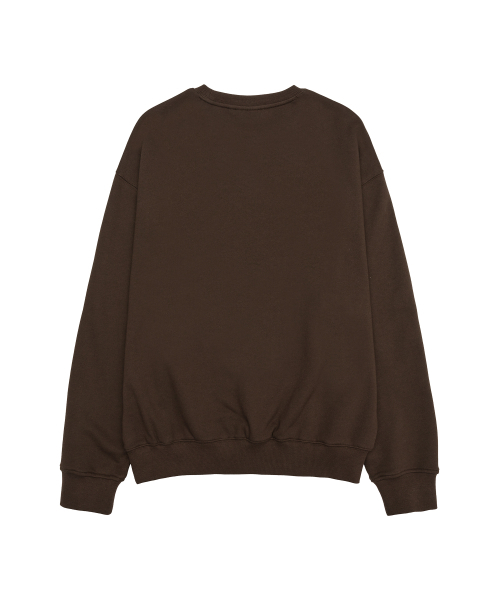 AMESWORLDWIDE（アメスワールドワイド）の「BASIC SMALL LOGO SWEATSHIRT BROWN（スウェット・レディース・その他・LARGE/MEDIUM/SMALL）」の10枚目の写真