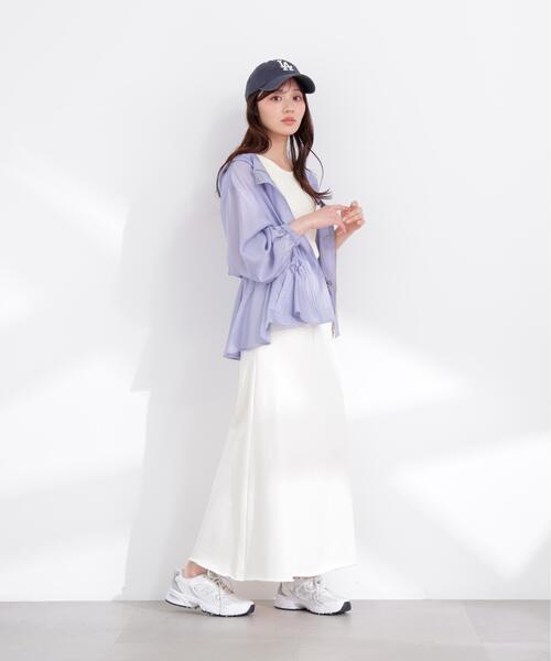 a/mie（アミー）の「＜ａ＞裏毛ナロースカート / 1216129400（スカート・レディース・グレー系その他/オフホワイト・SMALL/P/S/MEDIUM）」の13枚目の写真