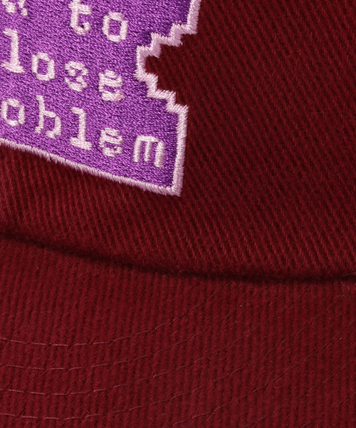 C.E（シーイー）の「C.E / シーイー cavempt EVOKED TO FORECLOSE CAP（キャップ・メンズ・ベージュ/ボルドー・FREE）」の6枚目の写真