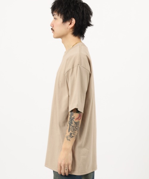 PRO CLUB (プロクラブ)の「PRO CLUB BOX LOGO TEE ボックスロゴワッペン ヘビーウェイト半袖Tシャツ(Tシャツ/カットソー・メンズ・ブラック/ホワイト/ネイビー/カーキ/ヘザーグレー・L/M/S/2XL/XL/3XL)」の19枚目の写真