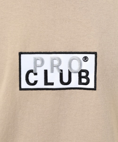 PRO CLUB (プロクラブ)の「PRO CLUB BOX LOGO TEE ボックスロゴワッペン ヘビーウェイト半袖Tシャツ(Tシャツ/カットソー・メンズ・ブラック/ホワイト/ネイビー/カーキ/ヘザーグレー・L/M/S/2XL/XL/3XL)」の22枚目の写真