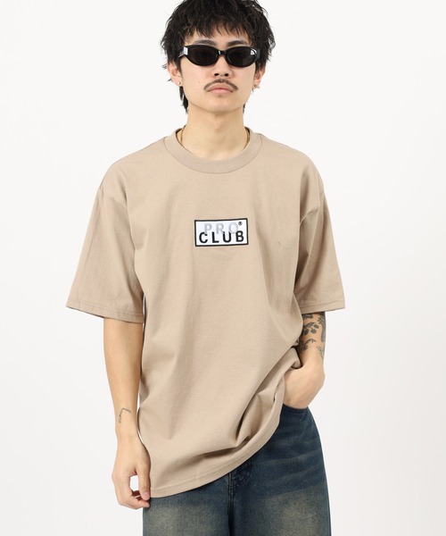 PRO CLUB (プロクラブ)の「PRO CLUB BOX LOGO TEE ボックスロゴワッペン ヘビーウェイト半袖Tシャツ(Tシャツ/カットソー・メンズ・ブラック/ホワイト/ネイビー/カーキ/ヘザーグレー・L/M/S/2XL/XL/3XL)」の6枚目の写真