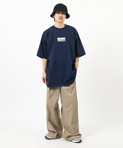 PRO CLUB (プロクラブ)の「PRO CLUB BOX LOGO TEE ボックスロゴワッペン ヘビーウェイト半袖Tシャツ(Tシャツ/カットソー・メンズ・ブラック/ホワイト/ネイビー/カーキ/ヘザーグレー・L/M/S/2XL/XL/3XL)」の15枚目の写真