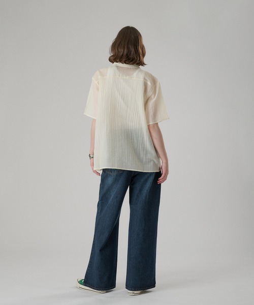 ONCILY(オンシェリー)の「SLIM STRAIGHT DENIM PANTS / スリムストレートデニムパンツ(デニムパンツ・メンズ・ライトブルー/インディゴブルー・SMALL/MEDIUM/LARGE)」の11枚目の写真