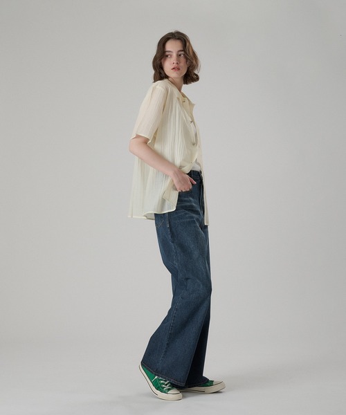 ONCILY(オンシェリー)の「SLIM STRAIGHT DENIM PANTS / スリムストレートデニムパンツ(デニムパンツ・メンズ・ライトブルー/インディゴブルー・SMALL/MEDIUM/LARGE)」の10枚目の写真