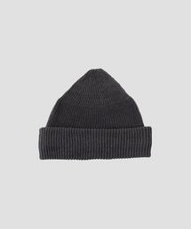 MARGARET HOWELL（マーガレットハウエル）の「COTTON RAMIE BEANIE（ニットキャップ/ビーニー）」