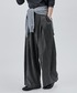 SINSS（シンス）の「Cross tuck wide straight slacks / クロスタックワイドストレートスラックス（スラックス・SMALL）」