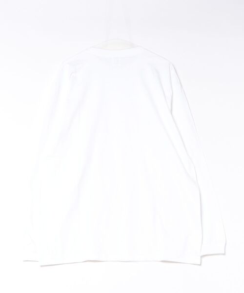 LIFEMAX(ライフマックス)の「【LIFEMAX/ライフマックス】5.6オンスハイグレードロングスリーブTシャツ(ホワイト)/オーバーサイズ 厚手 長袖 無地(Tシャツ/カットソー・メンズ・ホワイト・XX-LARGE)」の2枚目の写真