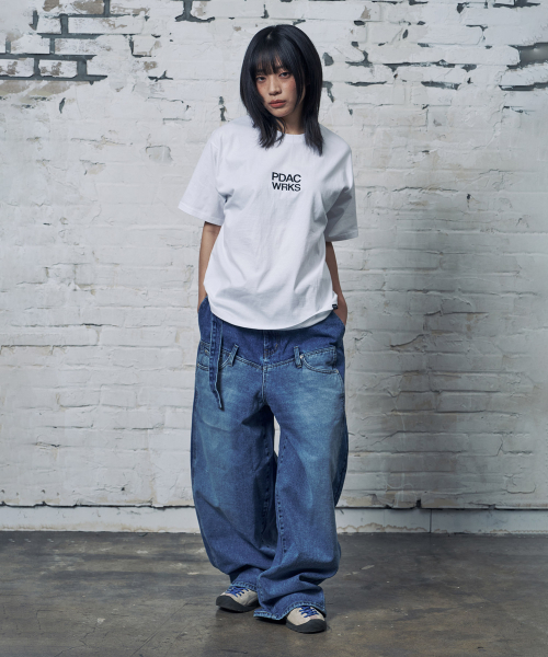 PEID(ペイド)の「PD PDAC半袖Tシャツ ホワイト(Tシャツ/カットソー・レディース・ホワイト・2/3/4/5/6/1)」の4枚目の写真