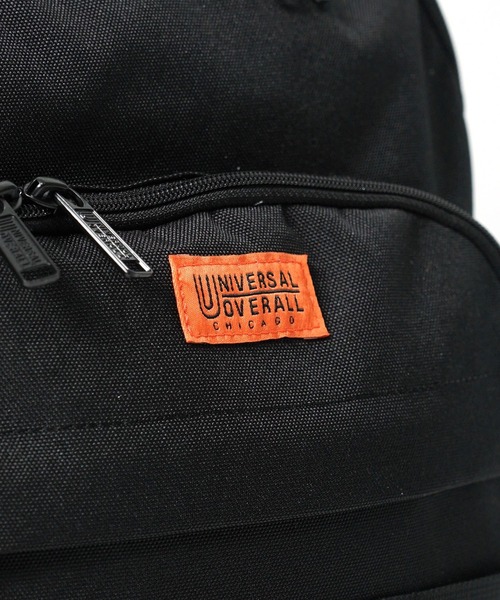 UNIVERSAL OVERALL（ユニバーサルオーバーオール）の「"07"≪UNIVERSAL OVERALL≫7ポケット/30L カラビナキーポルダー付き バックパック（バックパック/リュック・メンズ・ブラック・ONE SIZE）」の15枚目の写真