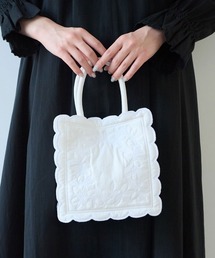 オリーブのキルティング petti bag