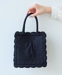 bulle de savon | オリーブのキルティング petti bag(トートバッグ)