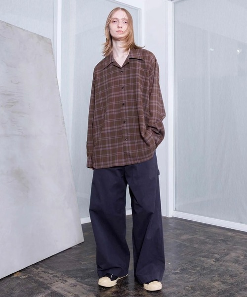 VOAAOV(ヴォアーブ)の「【VOAAOV】WEATHER CLOTH GARMANT DYE(その他パンツ・メンズ・チャコールグレー/ブラック/オリーブ/ネイビー・1/2)」の4枚目の写真
