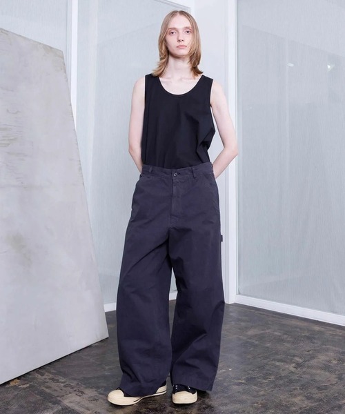 VOAAOV(ヴォアーブ)の「【VOAAOV】WEATHER CLOTH GARMANT DYE(その他パンツ・メンズ・チャコールグレー/ブラック/オリーブ/ネイビー・1/2)」の10枚目の写真