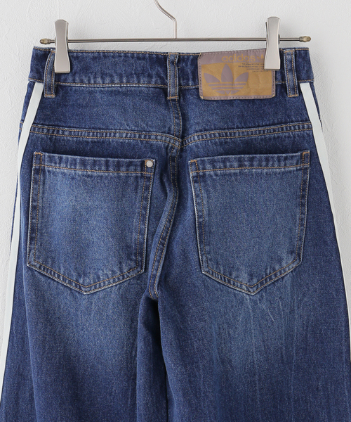 adidas Originals(アディダスオリジナルス)の「adidas originals / アディダス オリジナルス VINTAGE DAD JEANS(デニムパンツ・レディース・ネイビー/ブルー・SMALL/MEDIUM)」の3枚目の写真