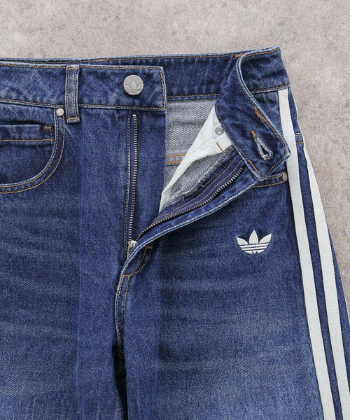 adidas Originals(アディダスオリジナルス)の「adidas originals / アディダス オリジナルス VINTAGE DAD JEANS(デニムパンツ・レディース・ネイビー/ブルー・SMALL/MEDIUM)」の7枚目の写真
