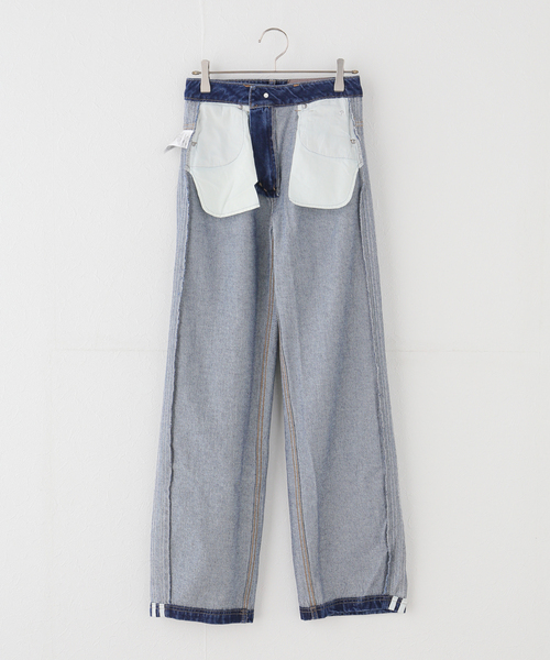 adidas Originals(アディダスオリジナルス)の「adidas originals / アディダス オリジナルス VINTAGE DAD JEANS(デニムパンツ・レディース・ネイビー/ブルー・SMALL/MEDIUM)」の8枚目の写真