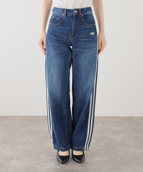 adidas Originals(アディダスオリジナルス)の「adidas originals / アディダス オリジナルス VINTAGE DAD JEANS(デニムパンツ・レディース・ネイビー/ブルー・SMALL/MEDIUM)」の13枚目の写真