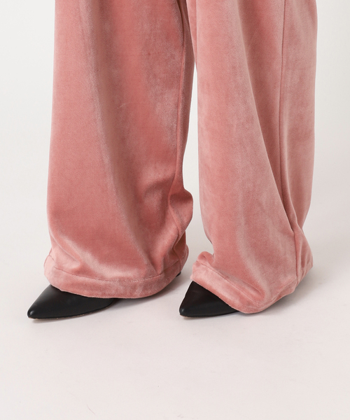 CITYSHOP（シティーショップ）の「VELVET EASY パンツ（その他パンツ・レディース・ブラック/グレー/ピンク・36/38）」の19枚目の写真