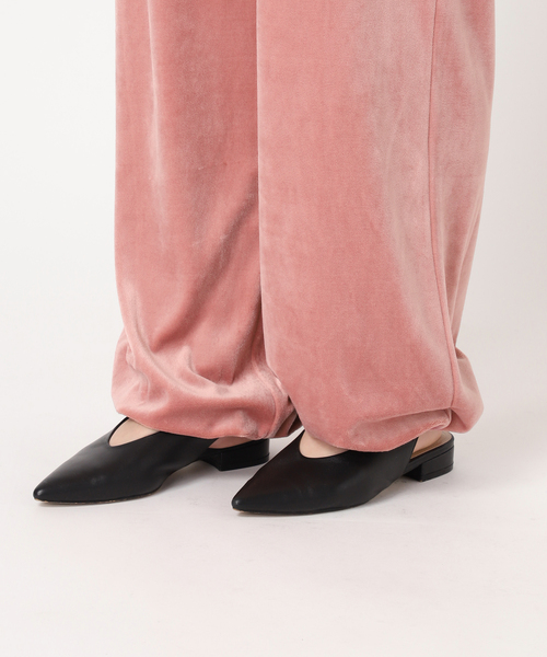 CITYSHOP（シティーショップ）の「VELVET EASY パンツ（その他パンツ・レディース・ブラック/グレー/ピンク・36/38）」の22枚目の写真